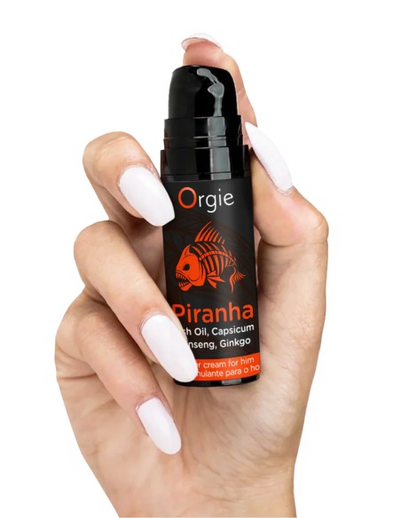 Crème stimulante Piranha Power Cream - Orgie